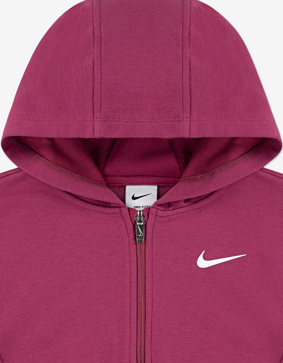 Girls NP Essentials Zip Up Top in Pink