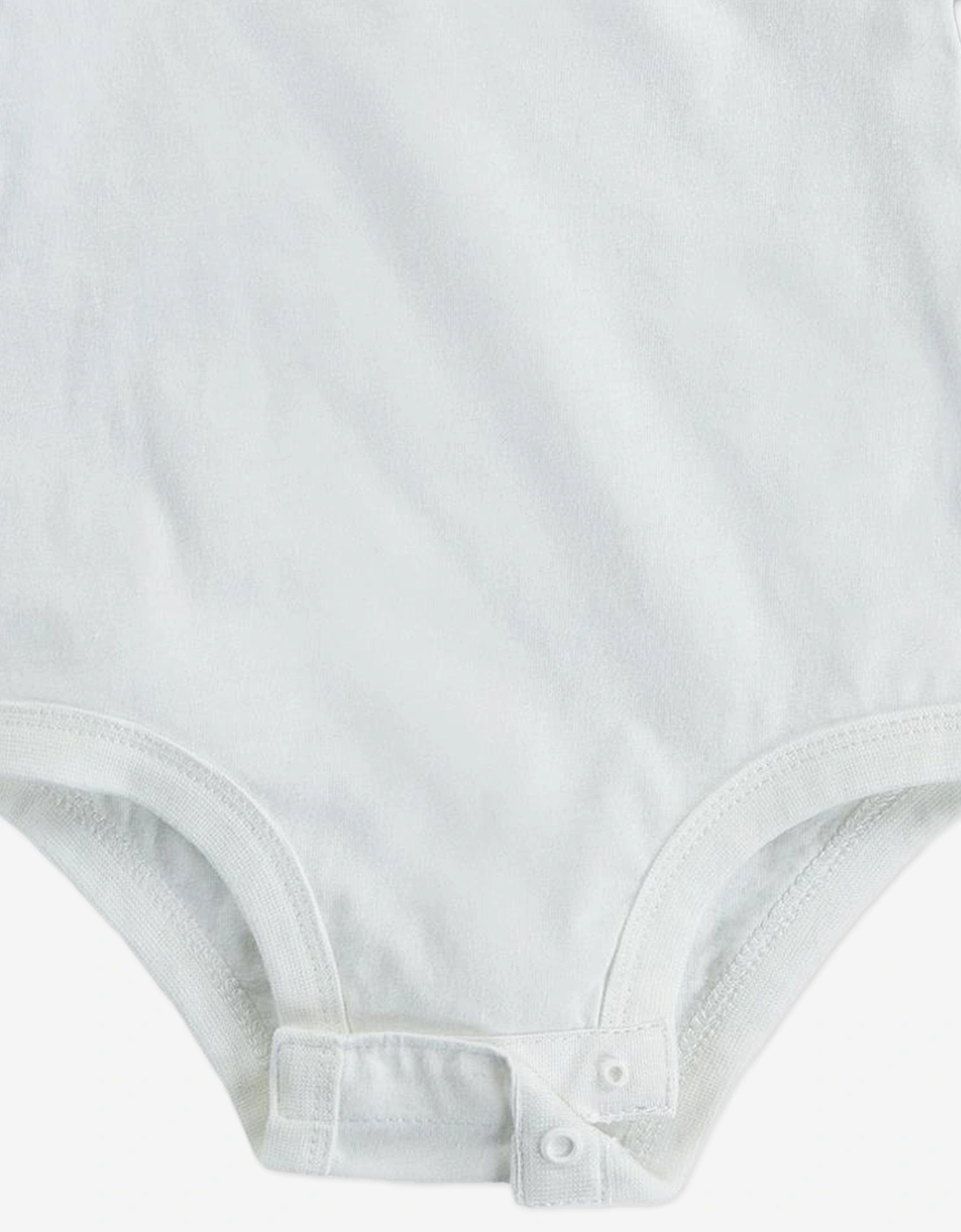 Baby Boys 3 Pack Swoosh Bodysuit Set in White