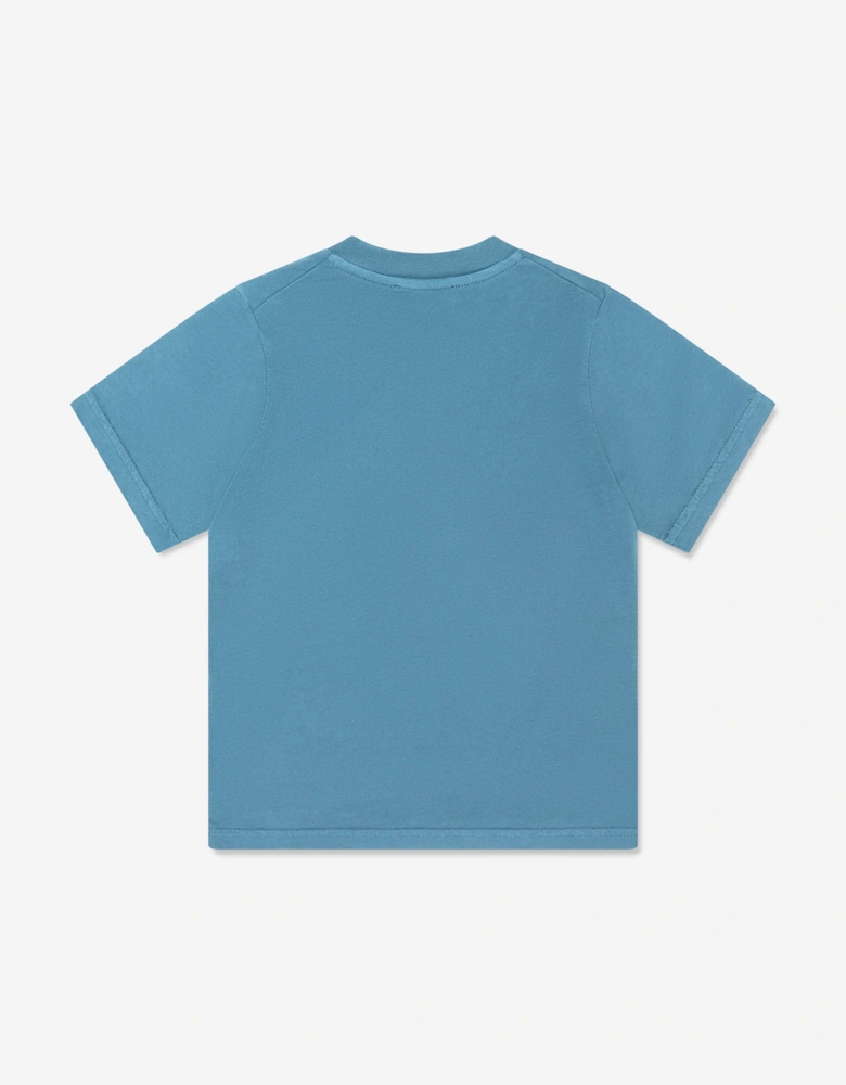 Kids Maple Leaf Logo T-Shirt in Blue