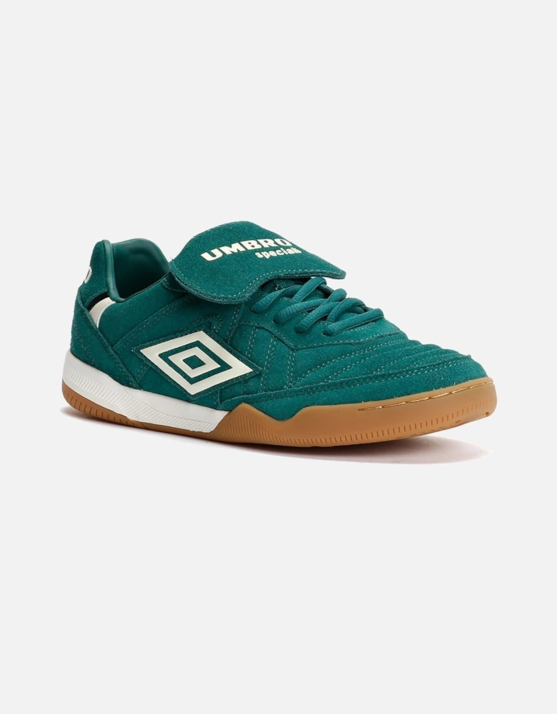 Speciali TR Suede Forest Green/Antique White Trainers