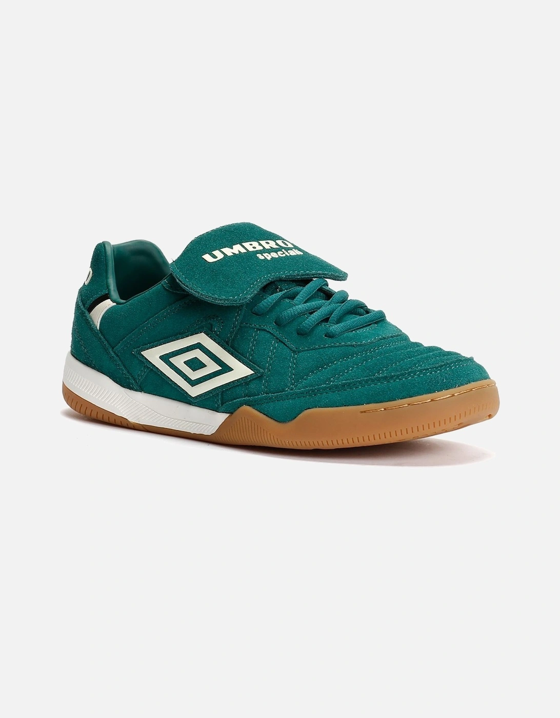 Speciali TR Suede Forest Green/Antique White Trainers