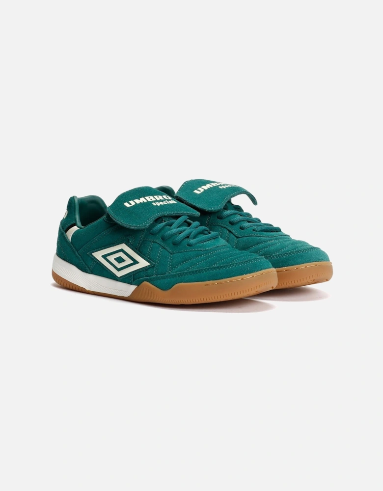 Speciali TR Suede Forest Green/Antique White Trainers