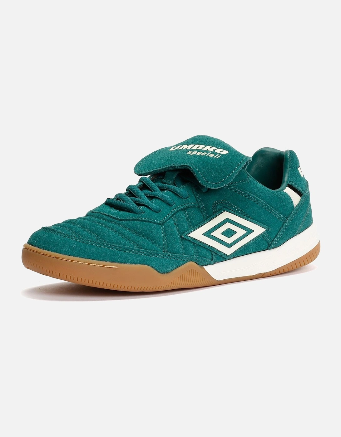 Speciali TR Suede Forest Green/Antique White Trainers