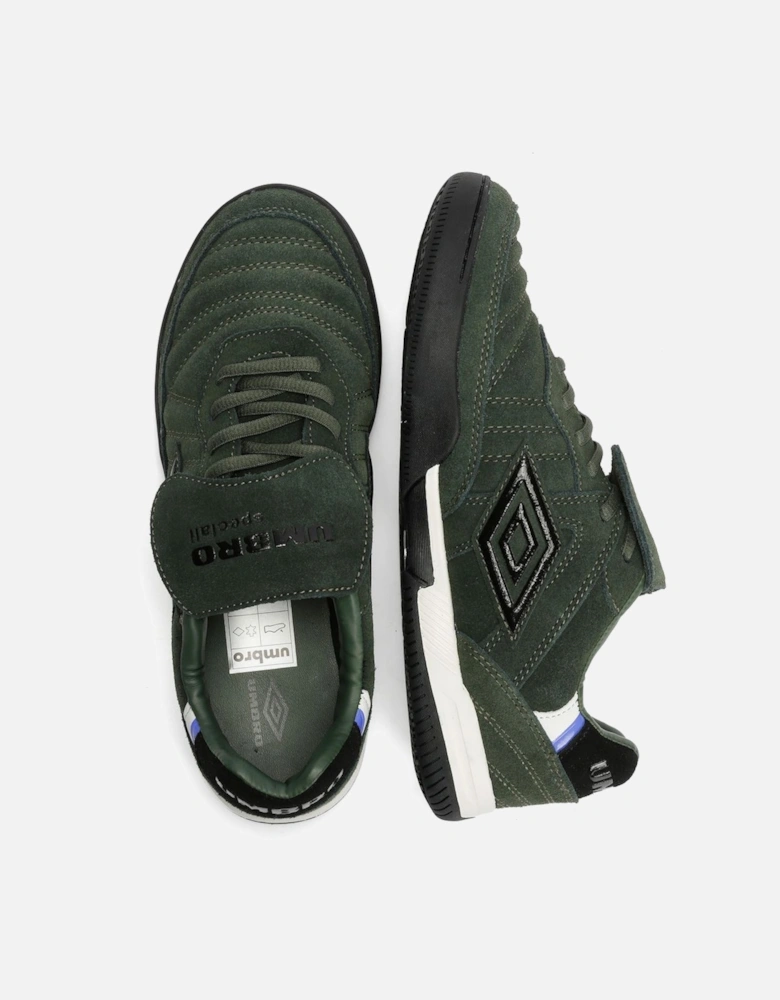 Speciali TR Suede Duffle Bag/Black Trainers