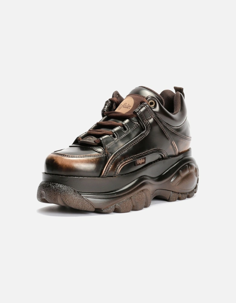 1339-14 Leather Women's Brown Trainers