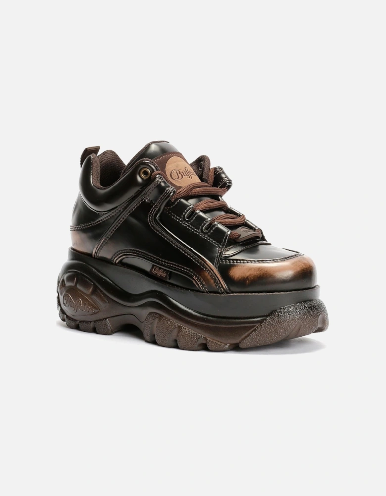 1339-14 Leather Women's Brown Trainers