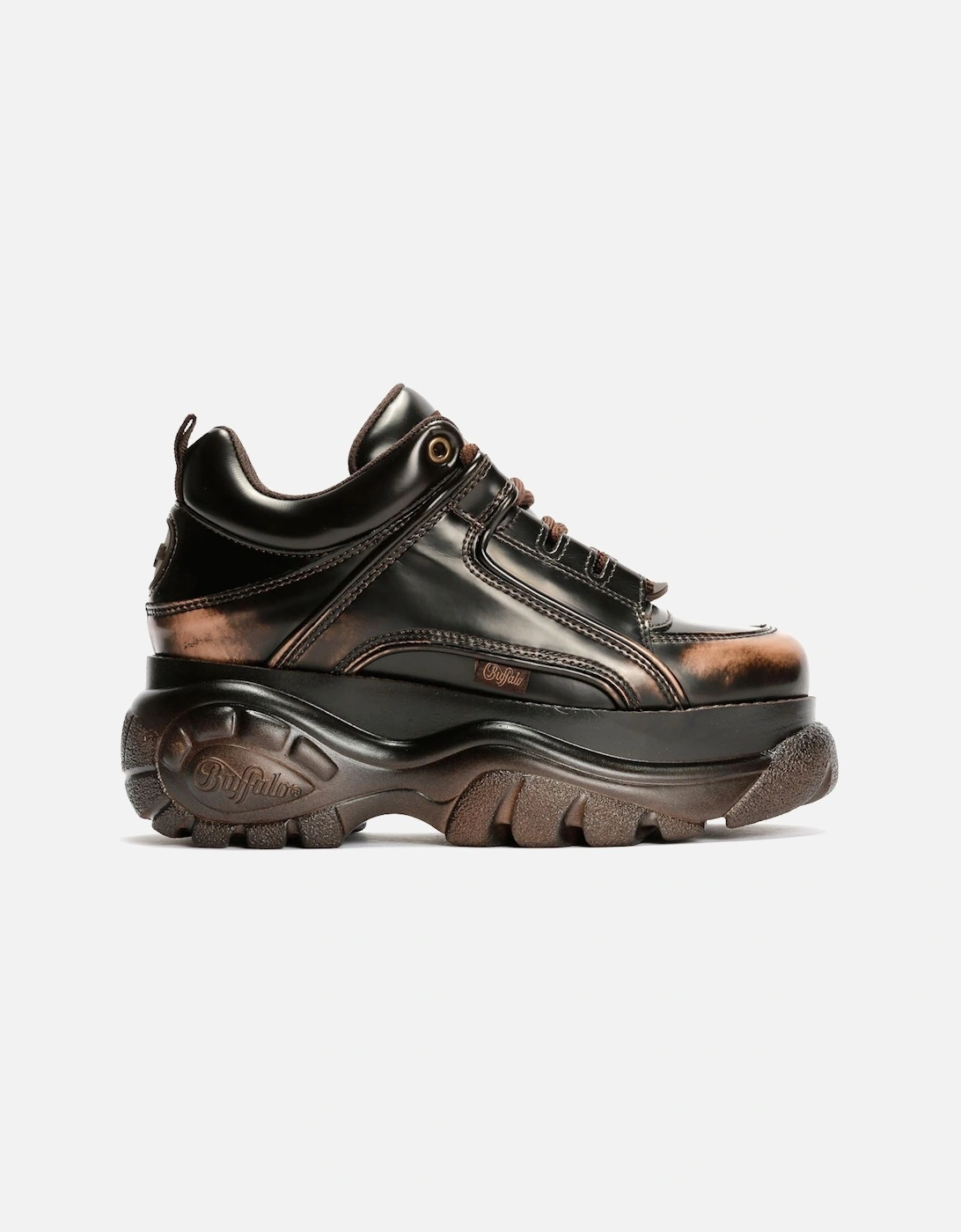 1339-14 Leather Women's Brown Trainers
