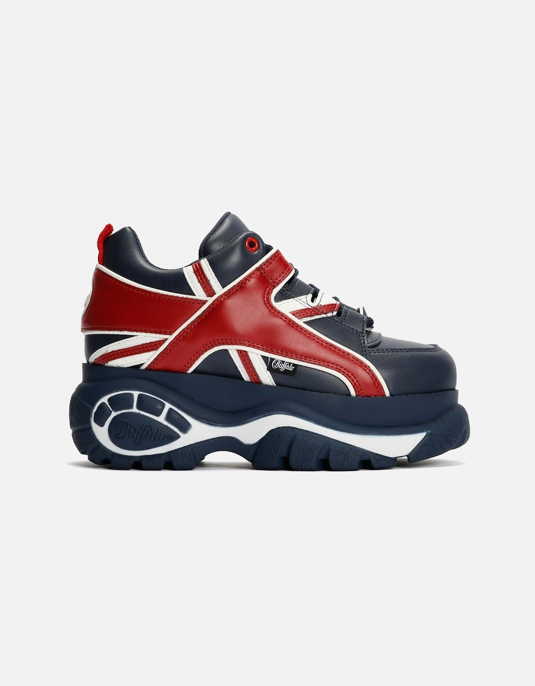 1339-14 Leather Women's Blue/Red Trainers