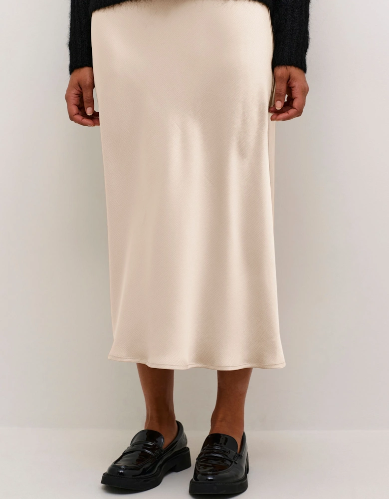 KAlotte Elasticated Waist Midi Skirt