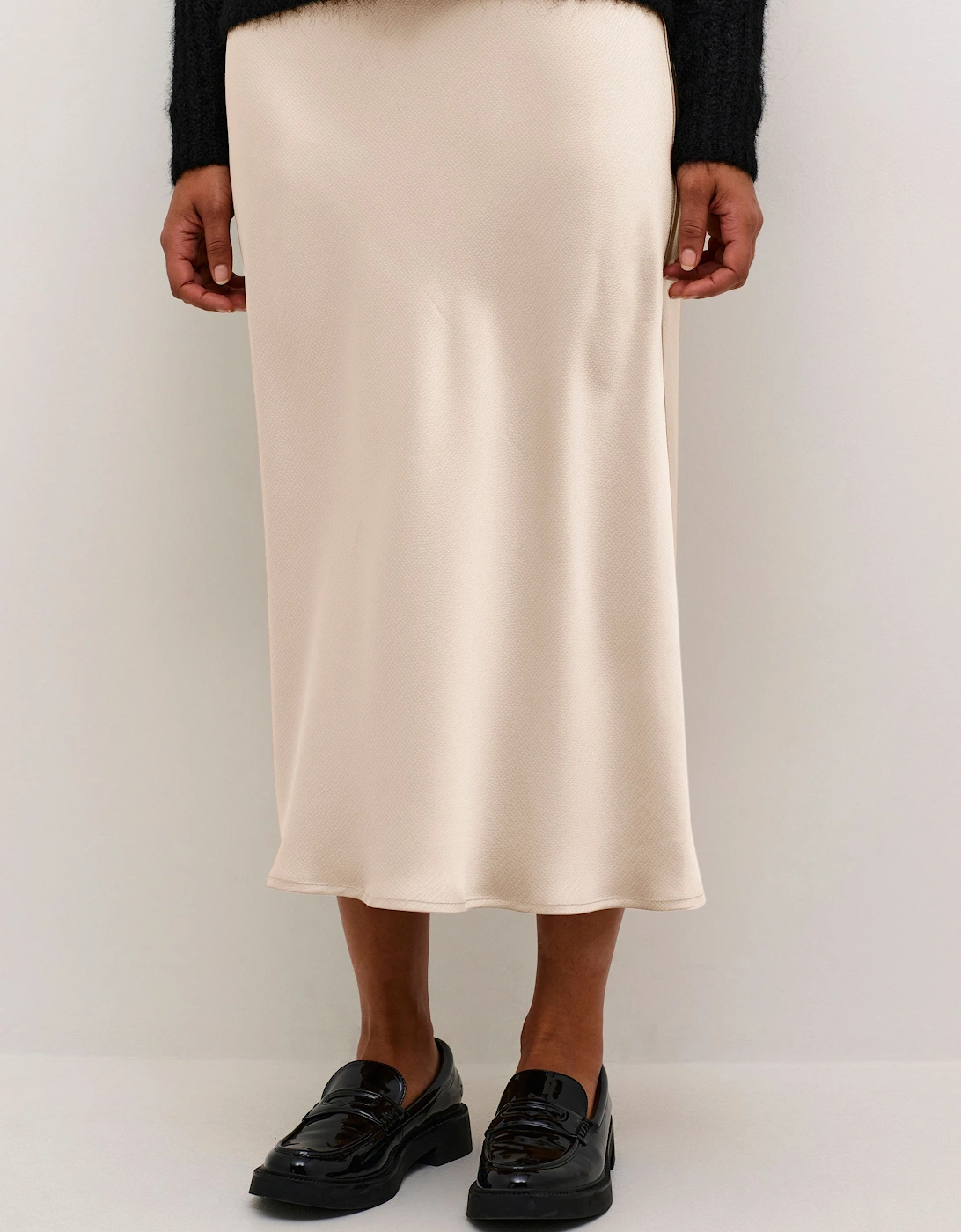 KAlotte Elasticated Waist Midi Skirt, 2 of 1