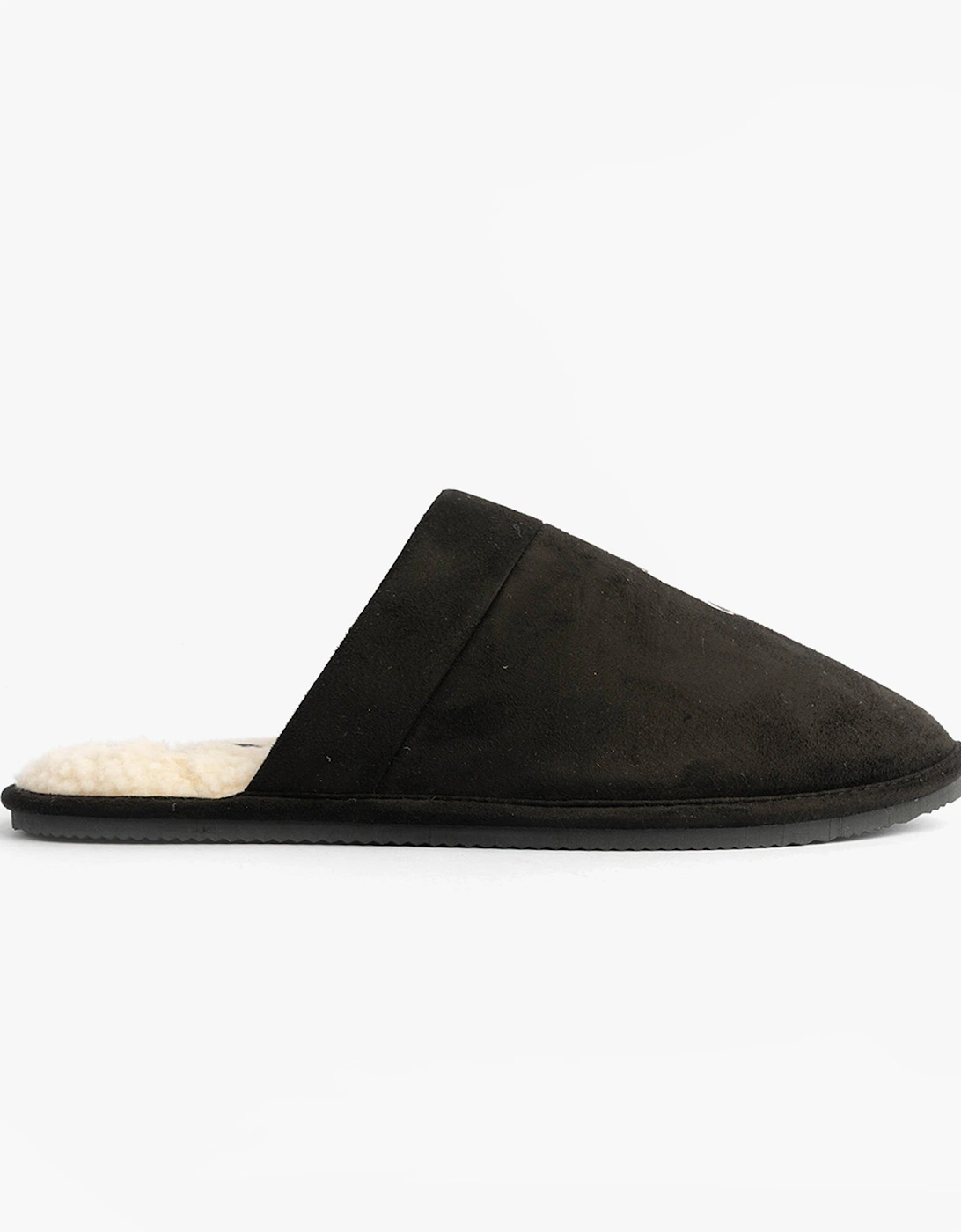 KLARENCE Mens Mule Slippers Blackwatch/Cream, 8 of 7