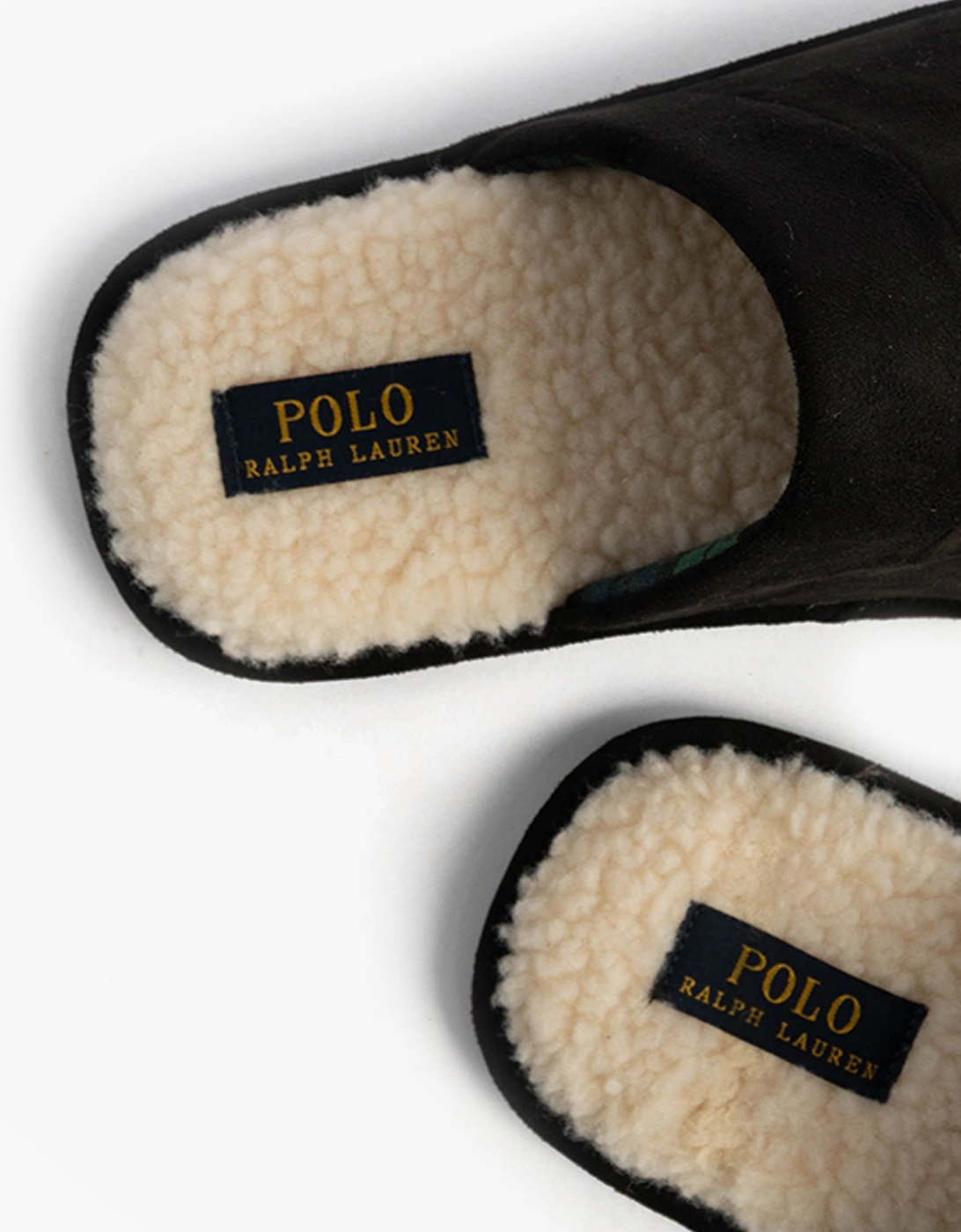 KLARENCE Mens Mule Slippers Blackwatch/Cream