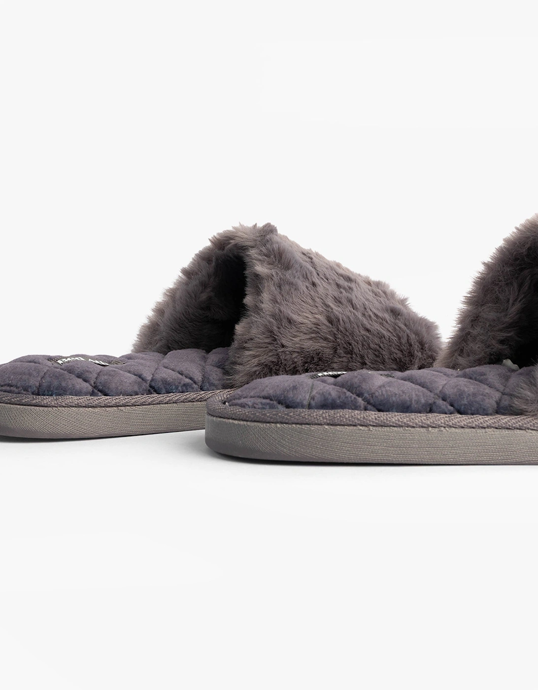 ERIN Womens Slipper Sliders Ink