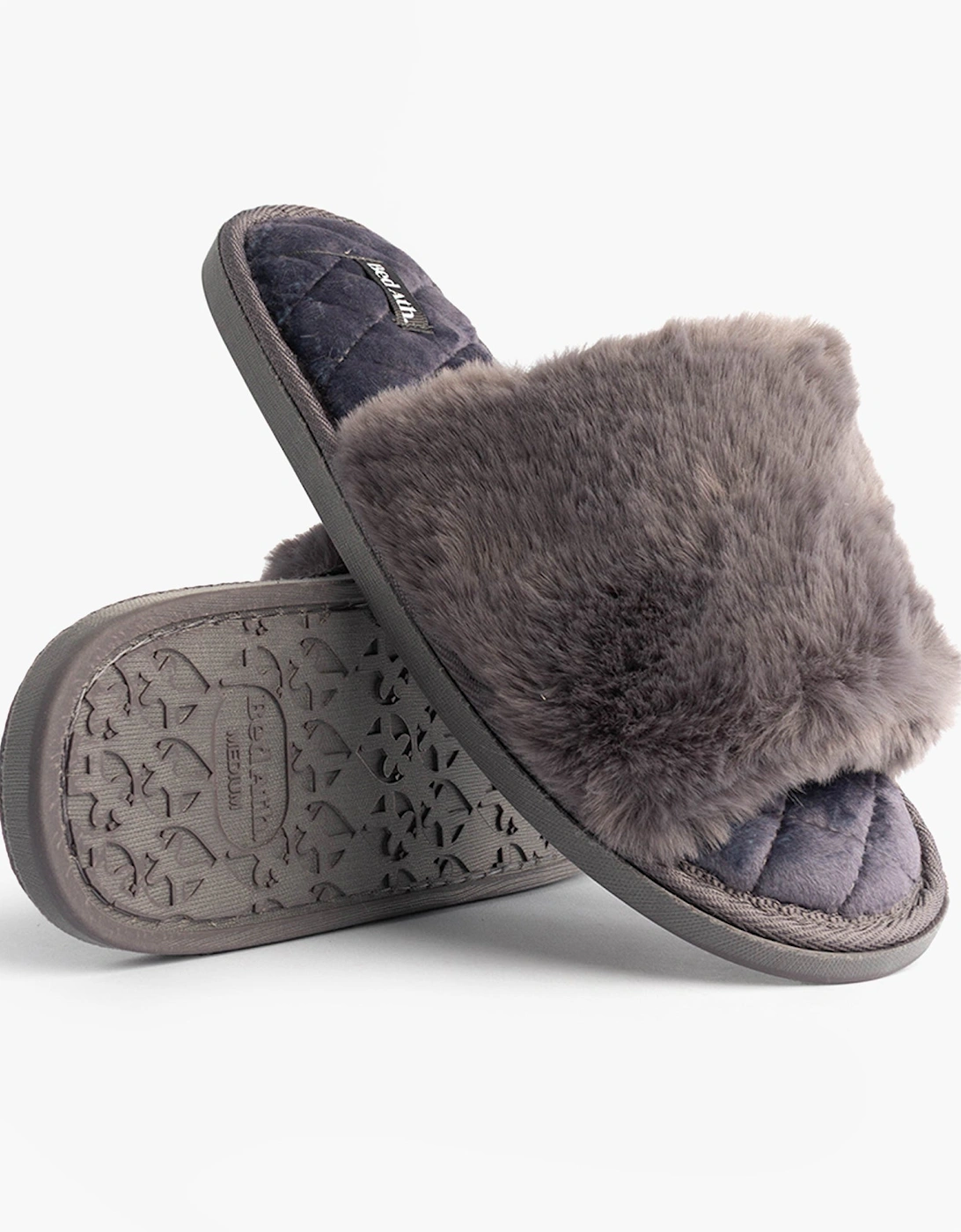 ERIN Womens Slipper Sliders Ink