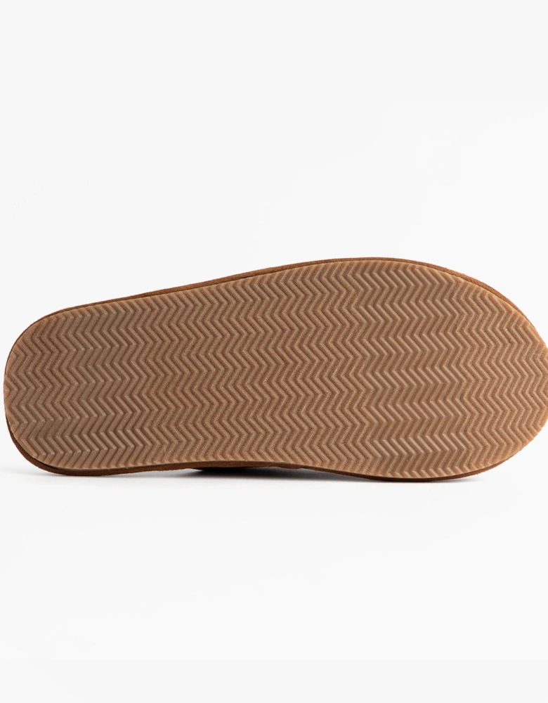 KLARENCE Mens Mule Slippers Snff/Blackwatch/Cream