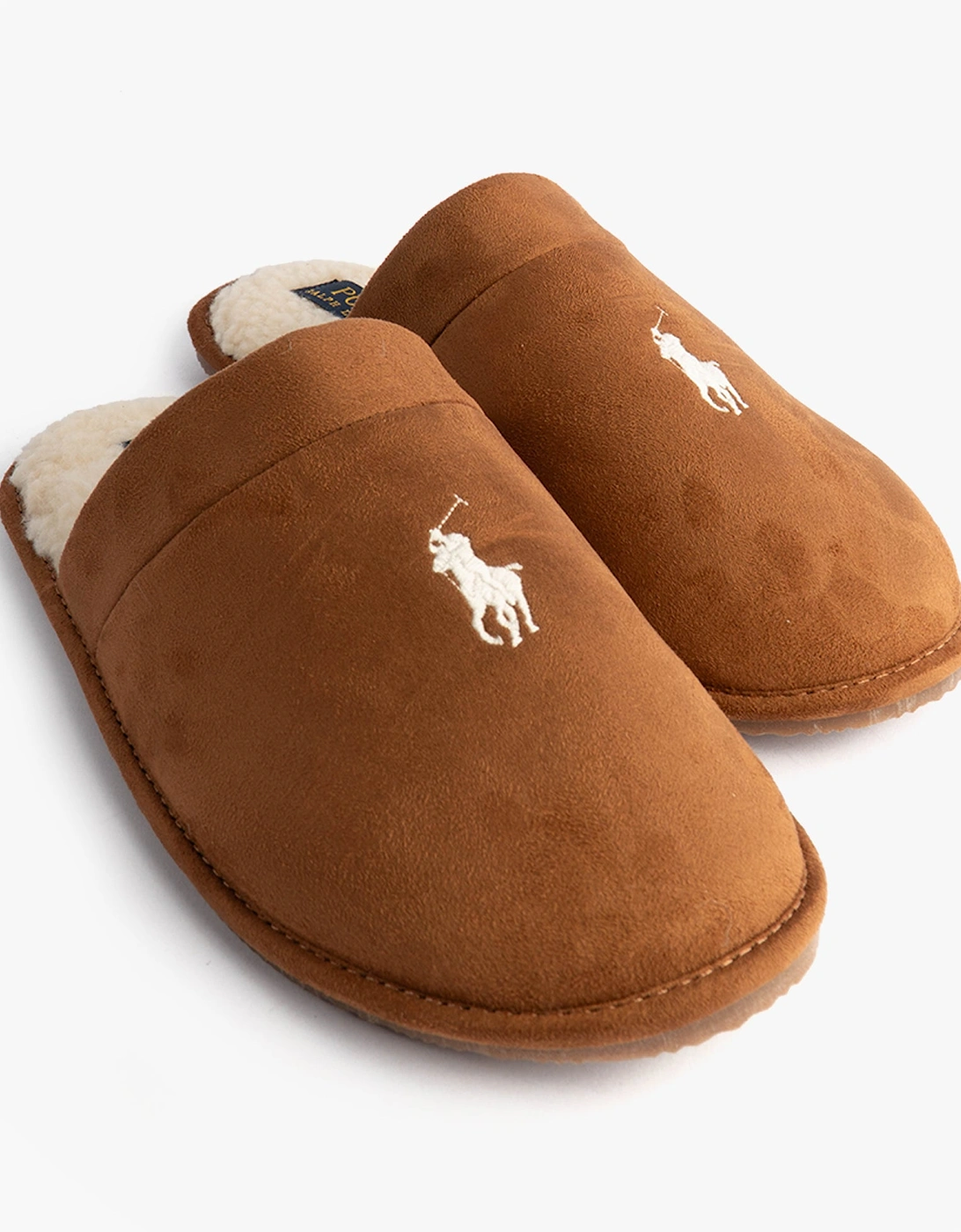 KLARENCE Mens Mule Slippers Snff/Blackwatch/Cream