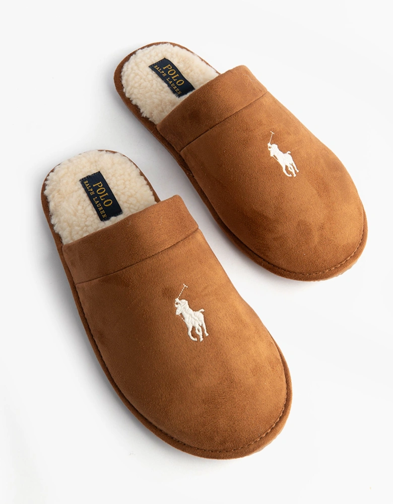 KLARENCE Mens Mule Slippers Snff/Blackwatch/Cream