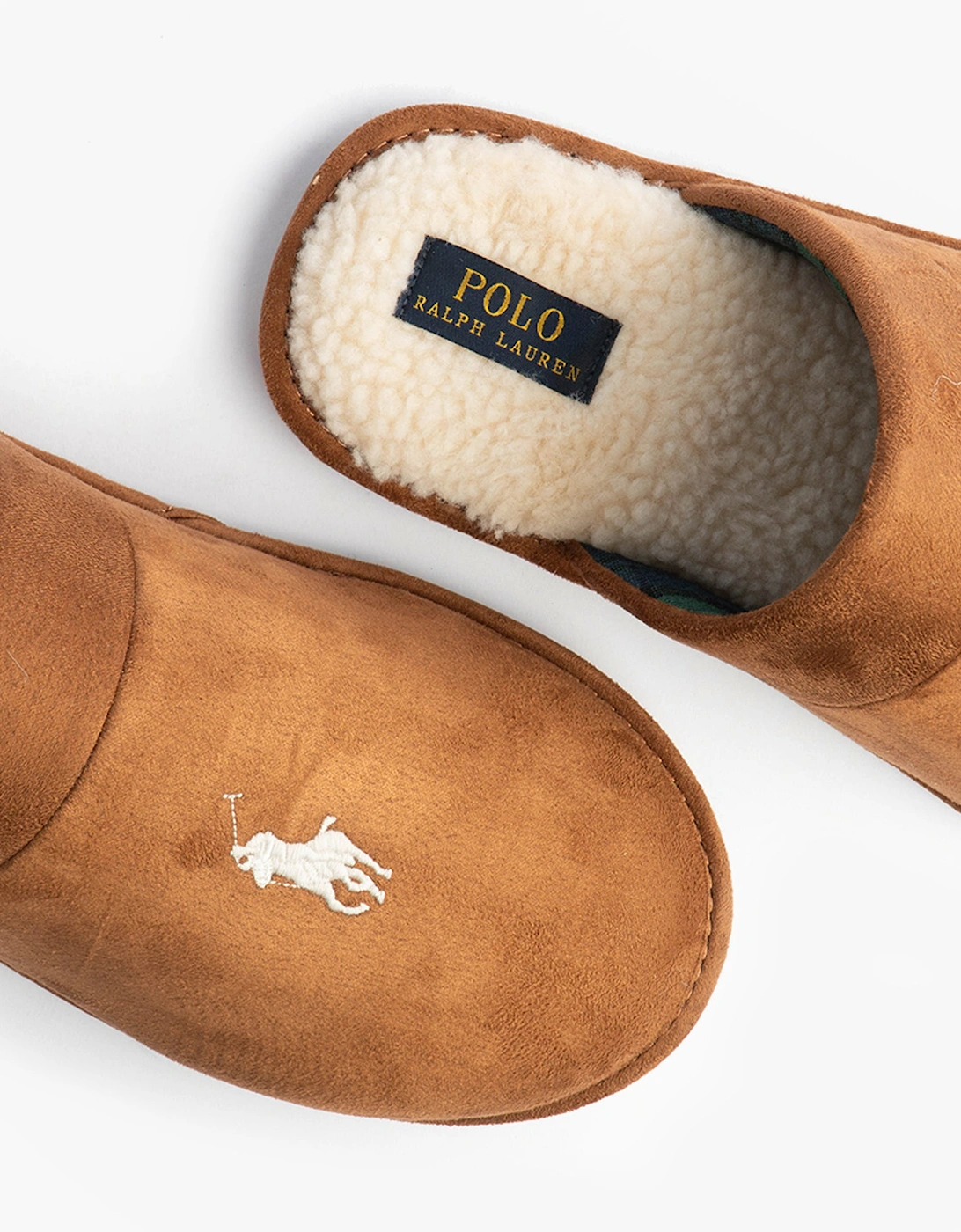 KLARENCE Mens Mule Slippers Snff/Blackwatch/Cream