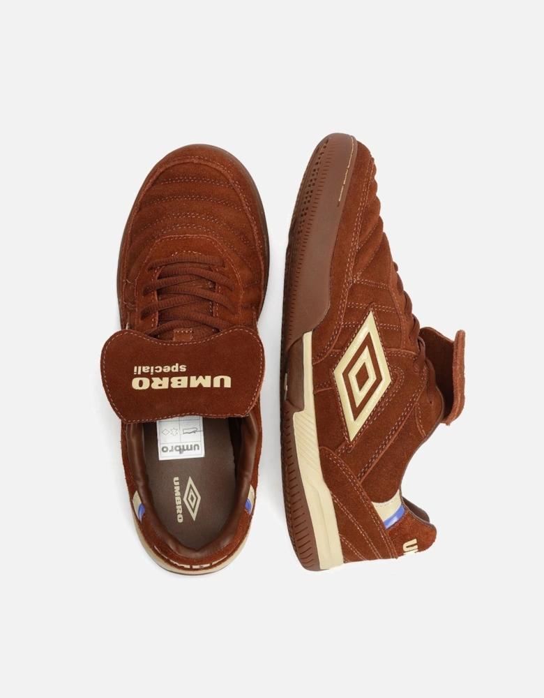 Speciali TR Suede Dark Brown/Cream Trainers