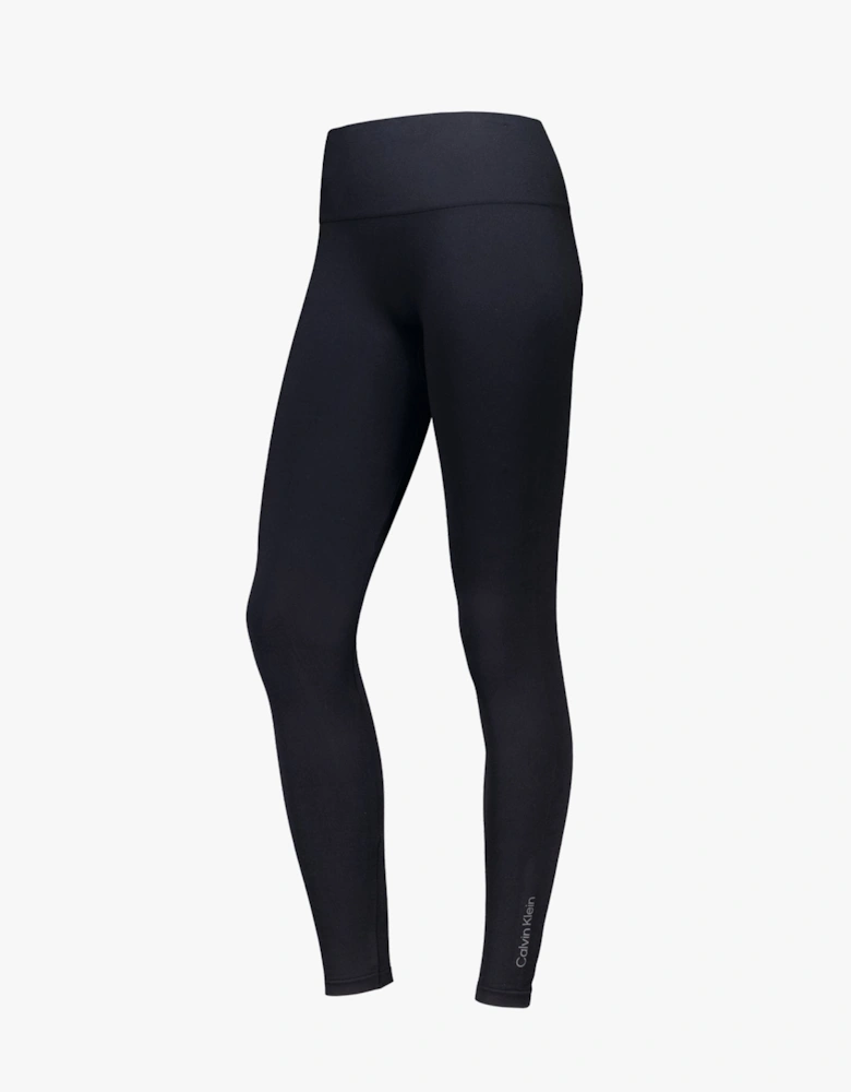 1 Pack Seamless Logo Womens Socks Black