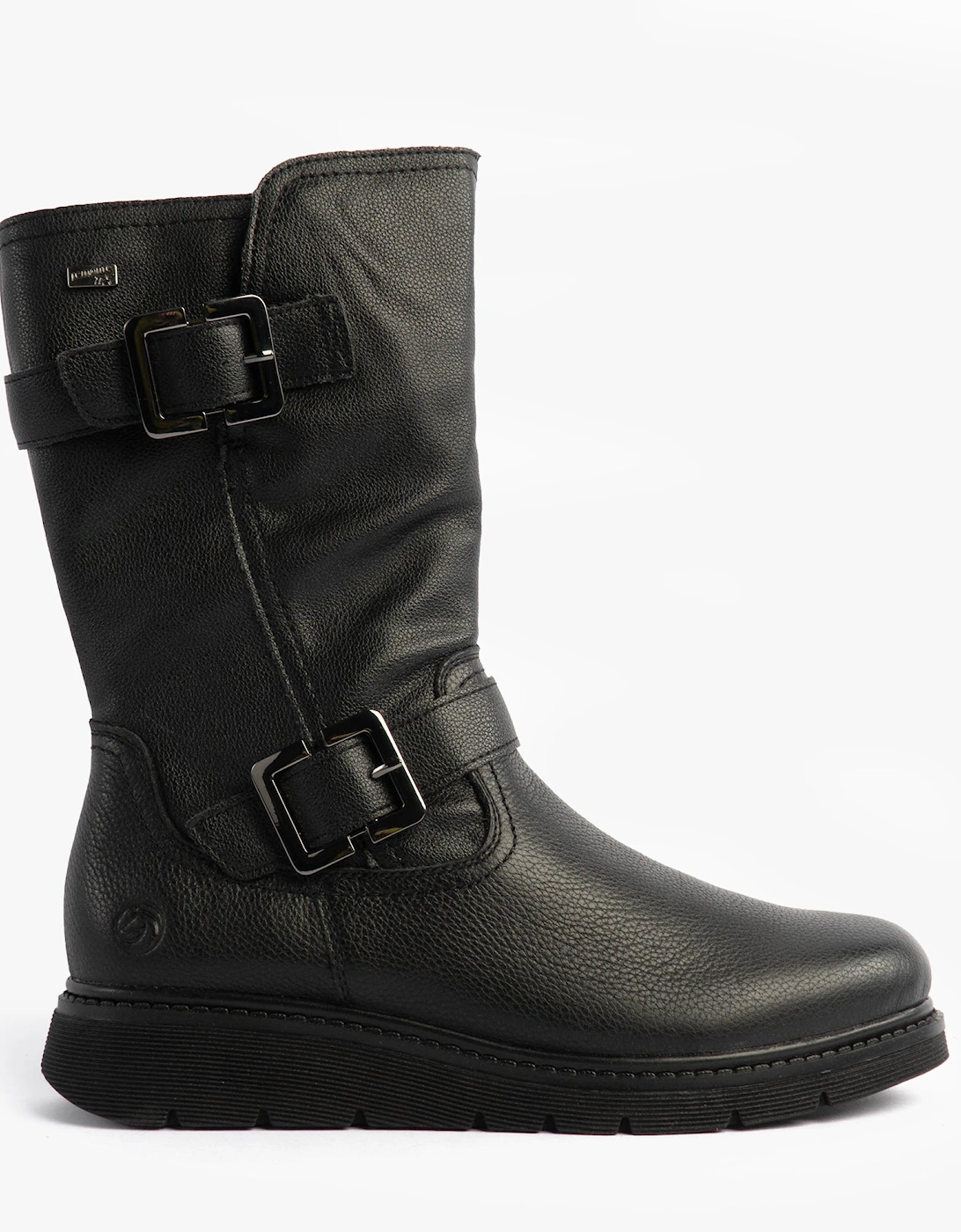 Women's Remonte D3980-00 Womens Mid Calf Boots Black - Size: 4