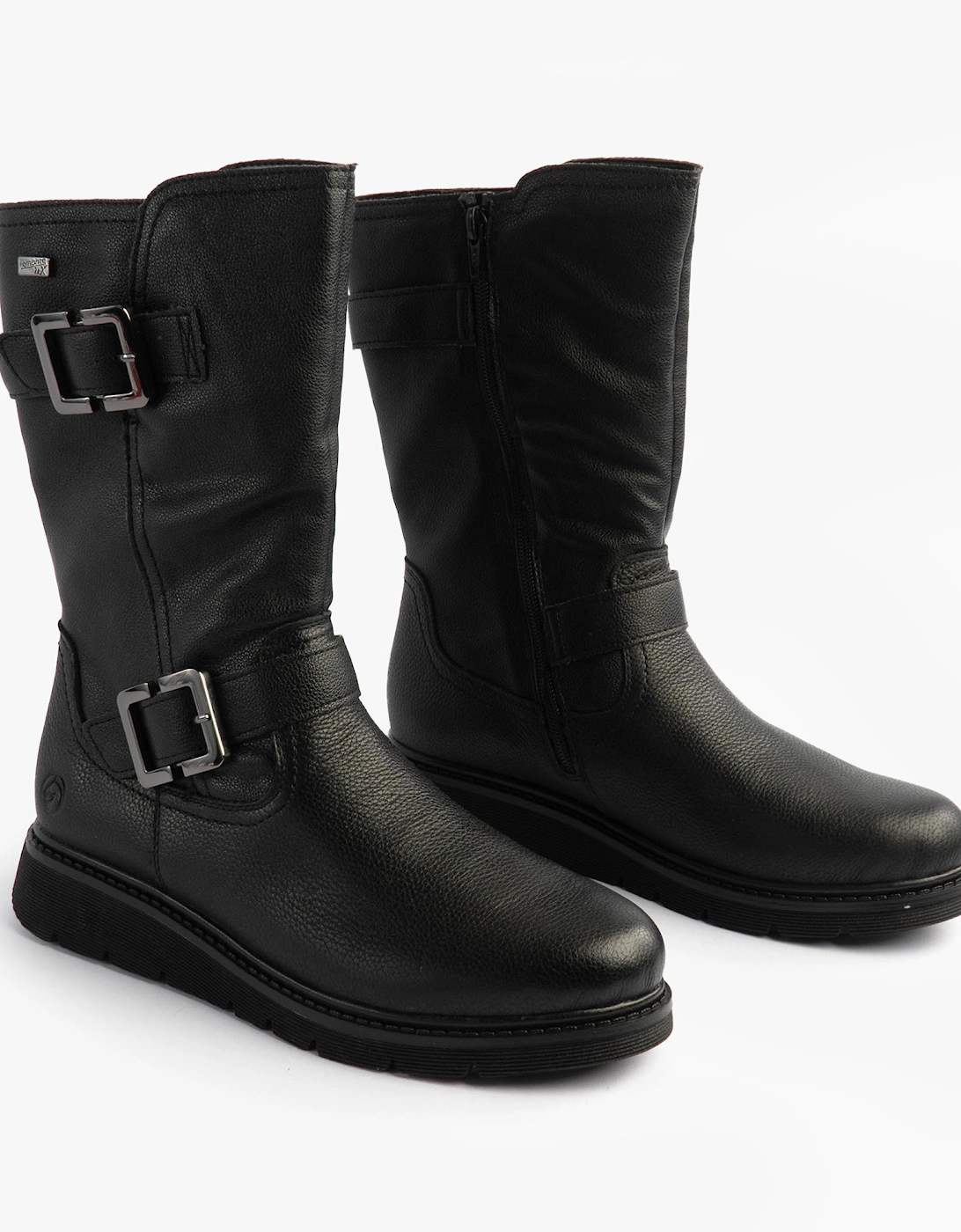 D3980-00 Womens Mid Calf Boots Black