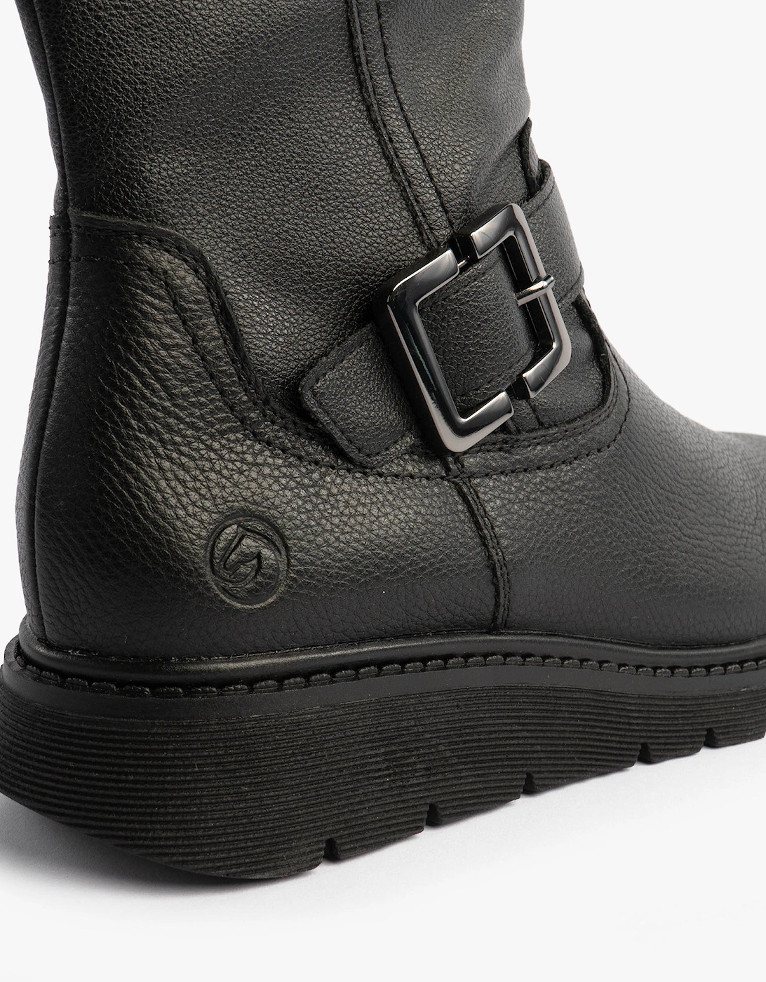 D3980-00 Womens Mid Calf Boots Black