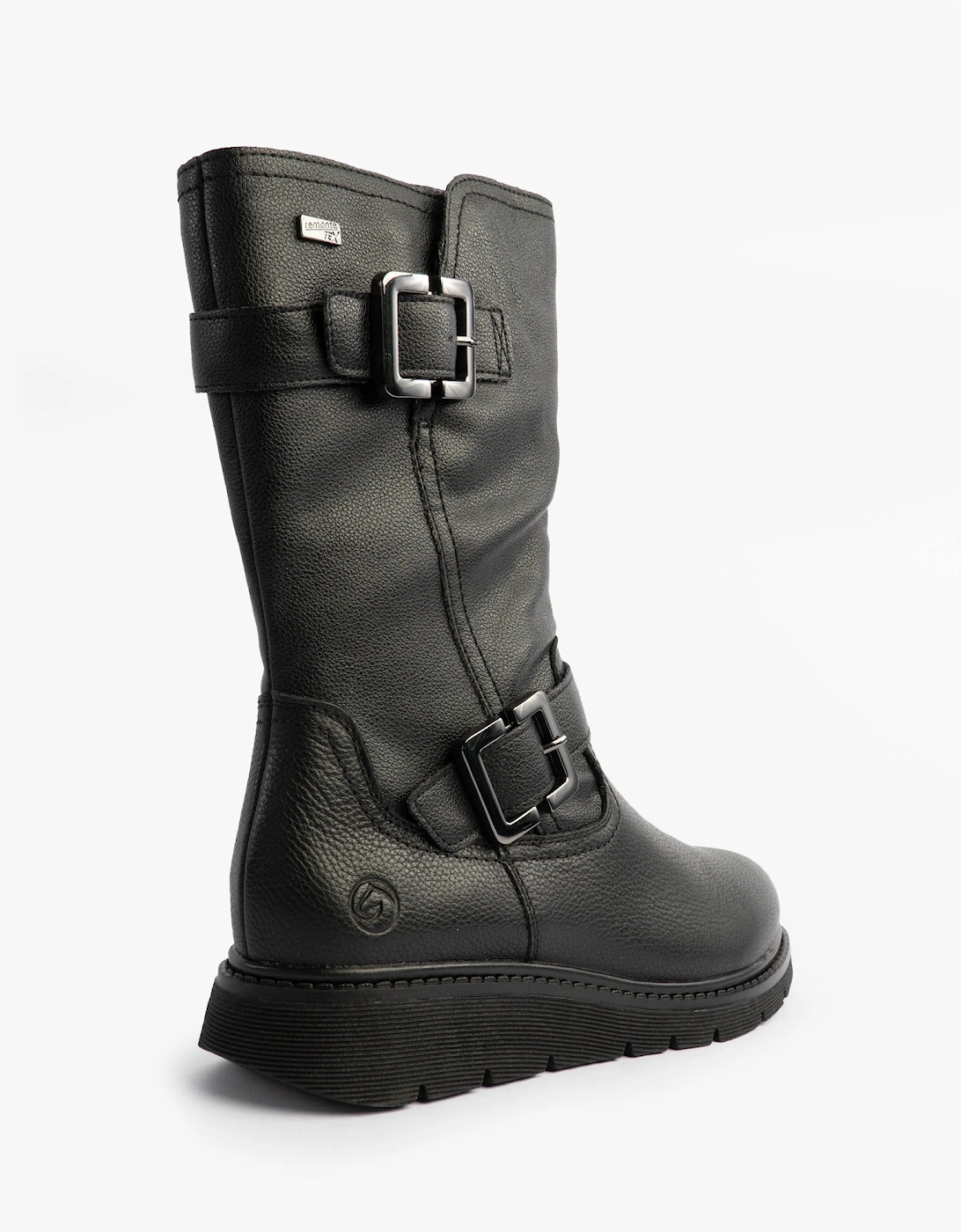 D3980-00 Womens Mid Calf Boots Black