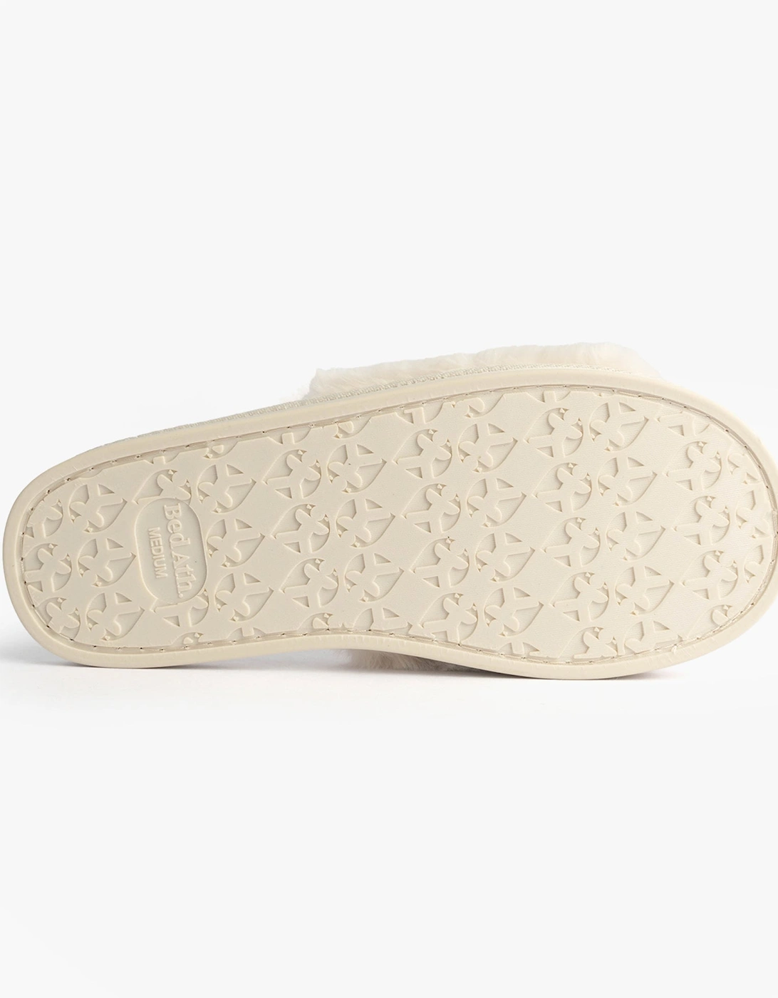 ERIN Womens Slipper Sliders Cream