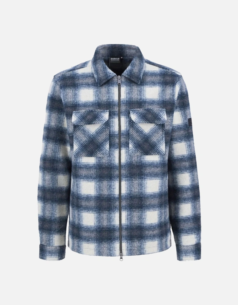 Clayton Brushed Overshirt Shaded Emerald