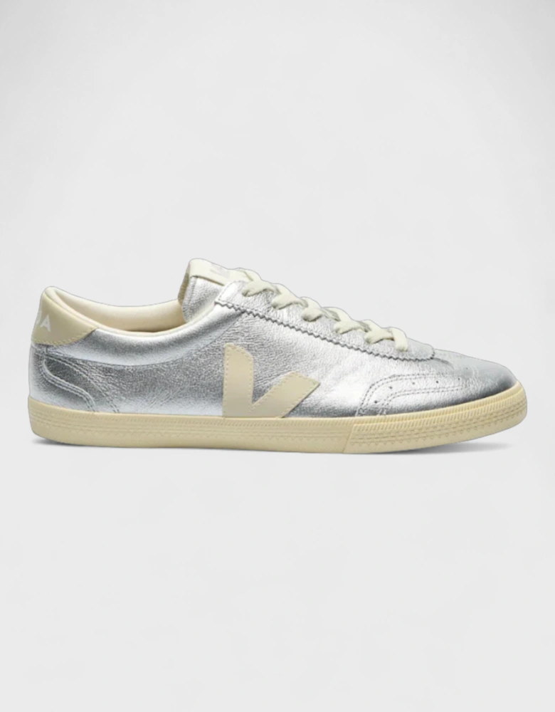 Volley Leather Silver Pierre Sneakers