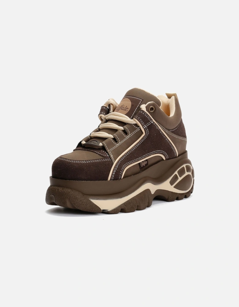 1339-14 Leather Women's Brown/Beige Trainers