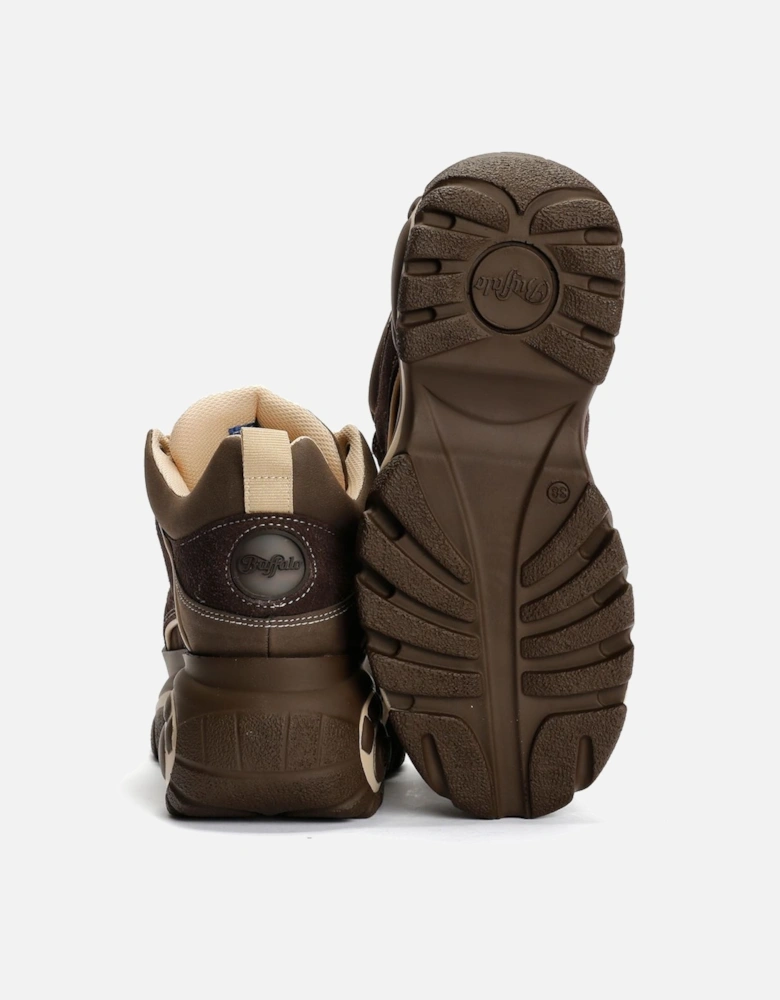 1339-14 Leather Women's Brown/Beige Trainers