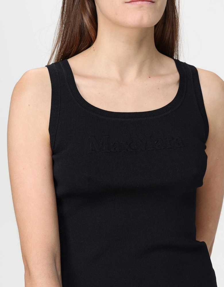 Ribbed Knit Sleeveless Top