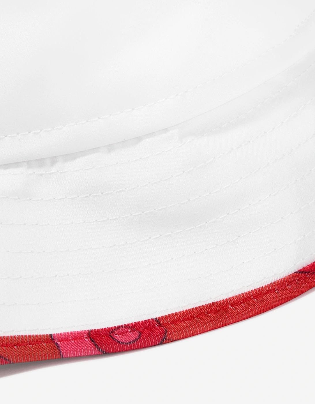 Girls Logo Bucket Hat in Ivory