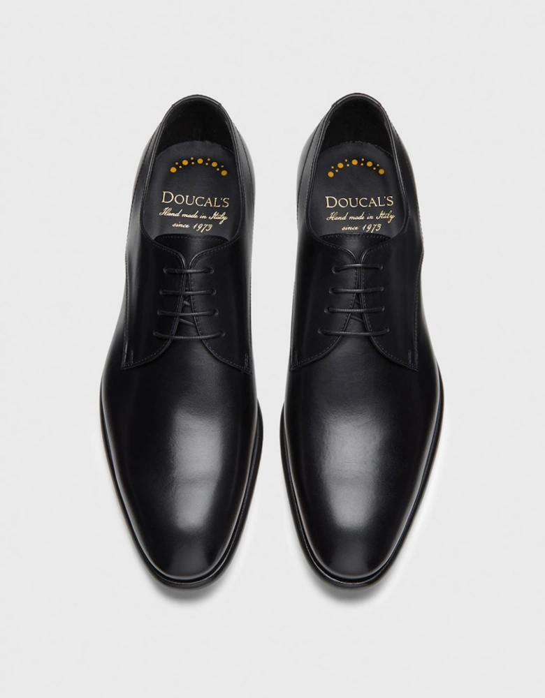 Classic Leather Lace-Up Dress Shoes for Formal Events and Professional Wear