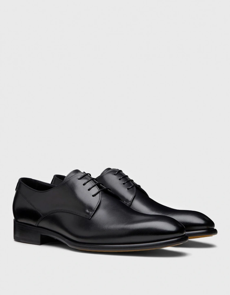 Classic Leather Lace-Up Dress Shoes for Formal Events and Professional Wear