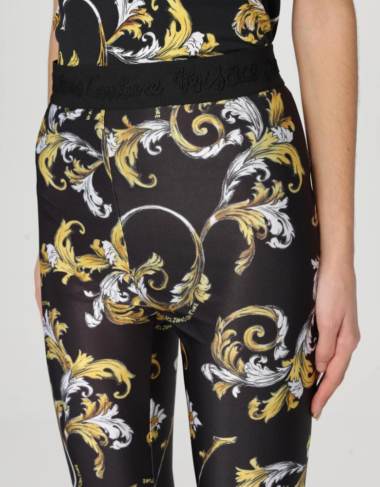 Baroque Print Leggings