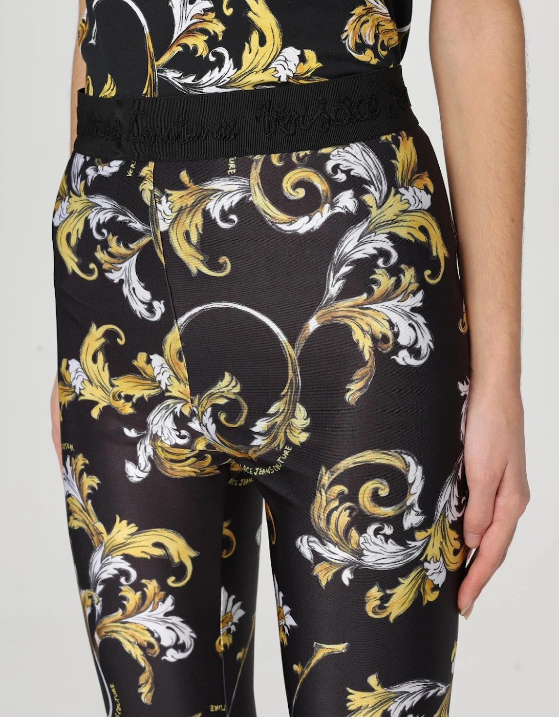 Baroque Print Leggings
