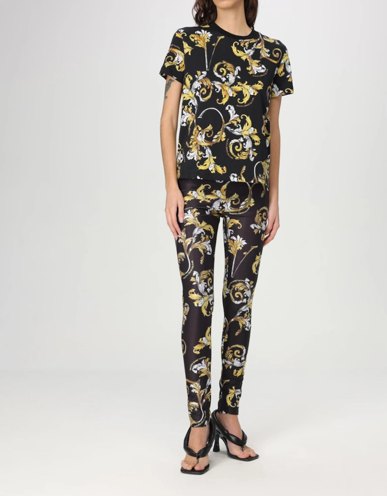 Baroque Print Leggings