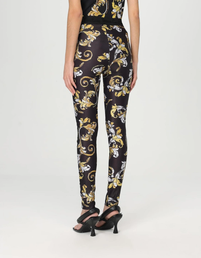 Baroque Print Leggings