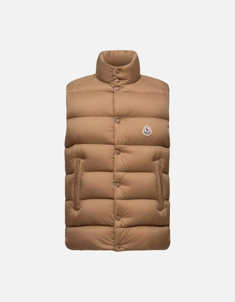 Tibb Gilet Tan