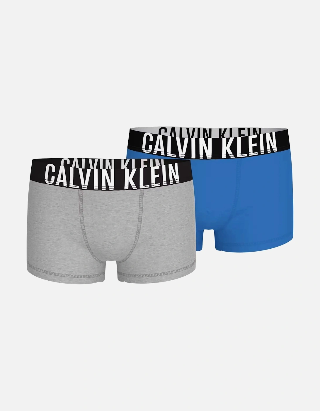 Boys 2-Pack Intense Power Boxer Trunks, Blue/Grey, 2 of 1