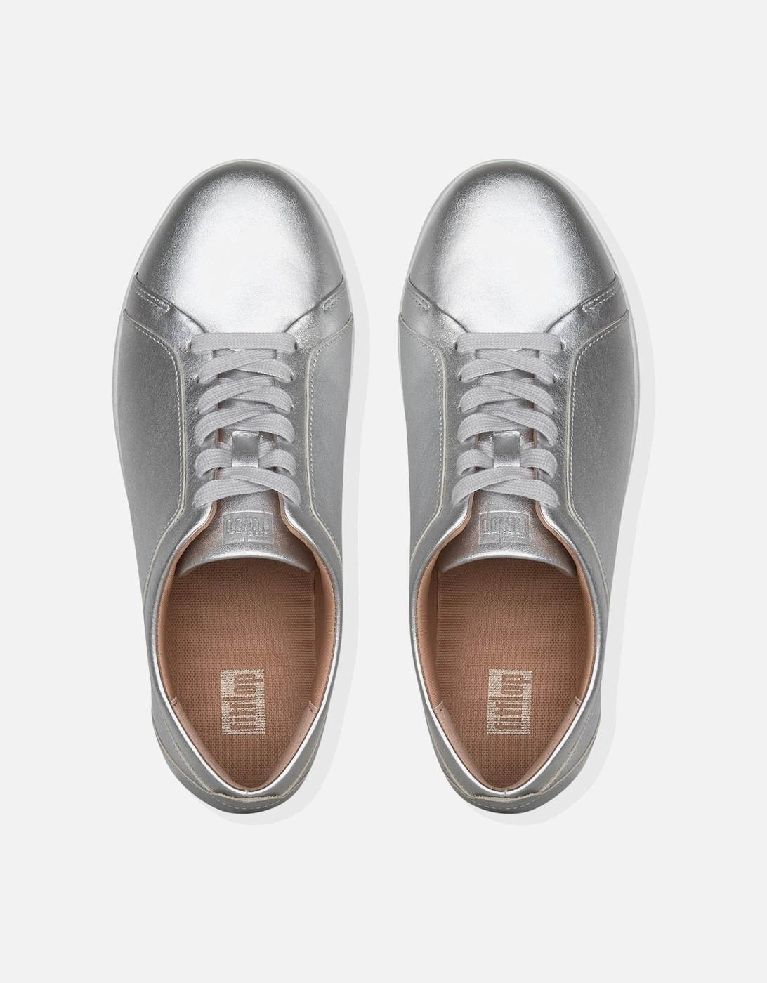 Rally Leather Women's Silver Trainers