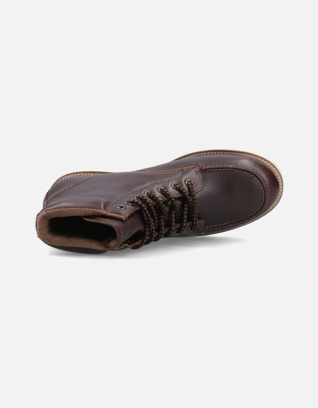 Sperry Boston Leather Men's Chocolate Ankle Boots