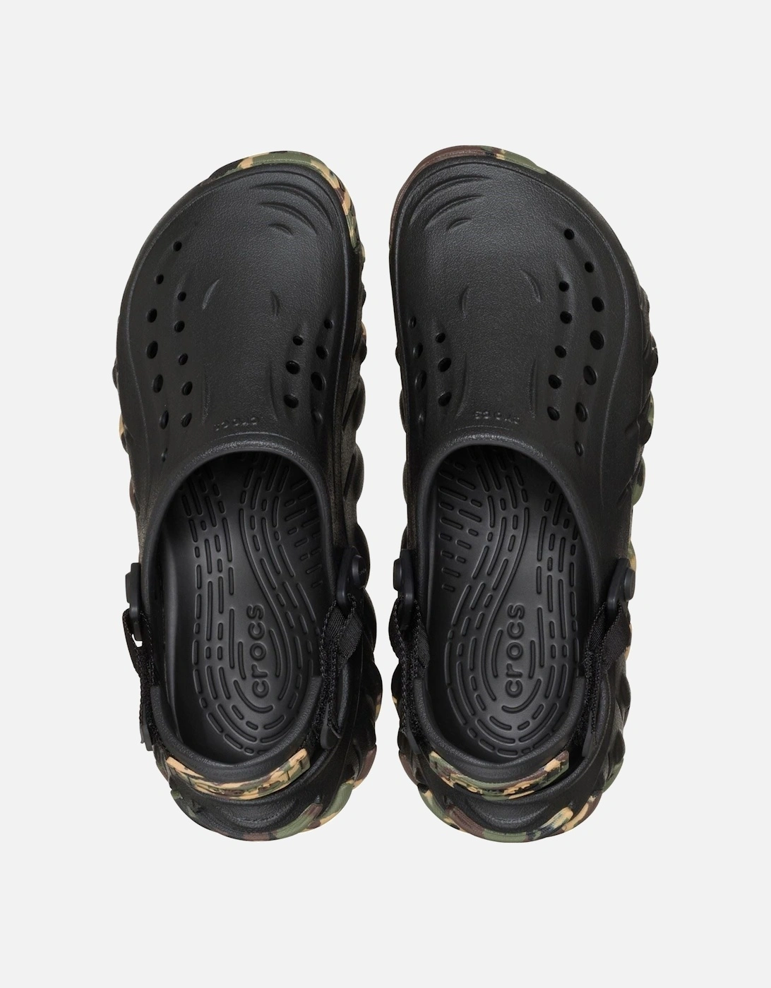 Echo Ro Thermoplastic Black/Multi Clogs