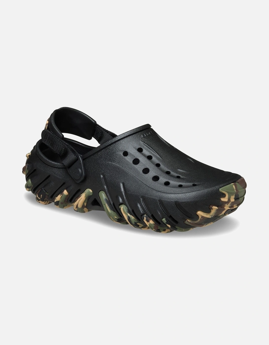 Echo Ro Thermoplastic Black/Multi Clogs, 7 of 6