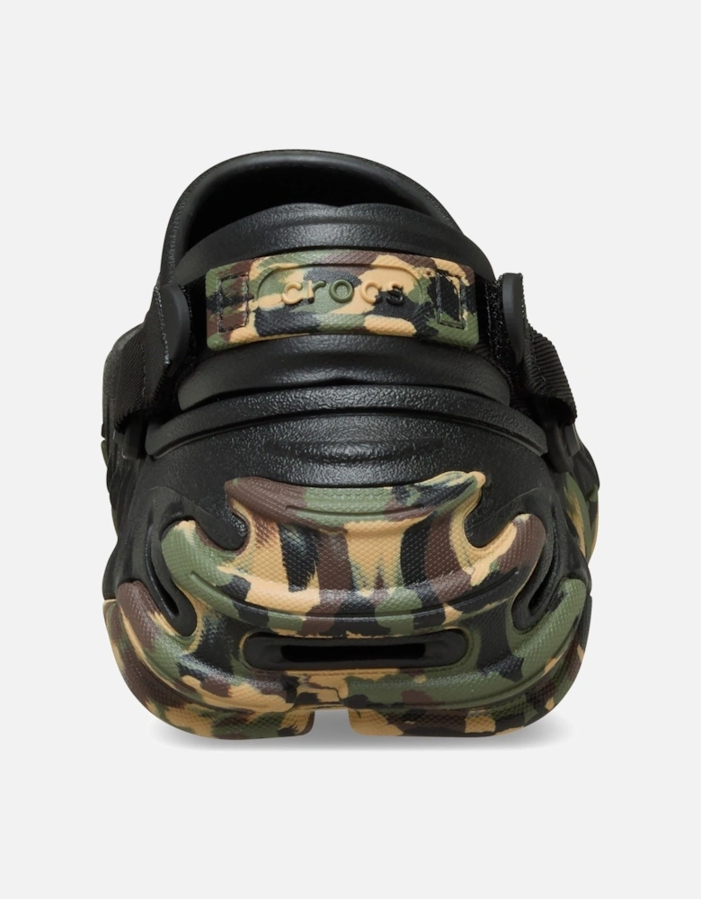 Echo Ro Thermoplastic Black/Multi Clogs