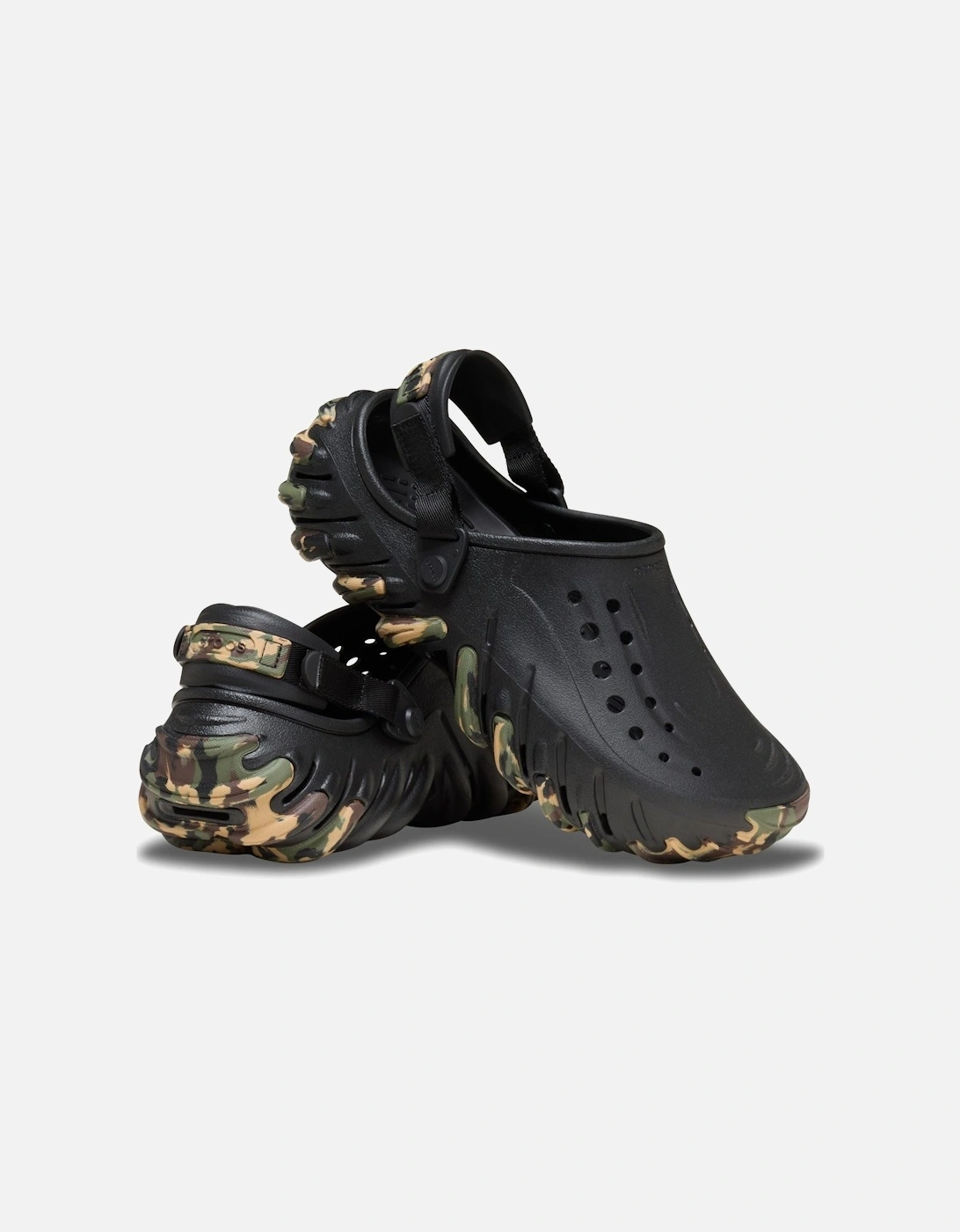 Echo Ro Thermoplastic Black/Multi Clogs