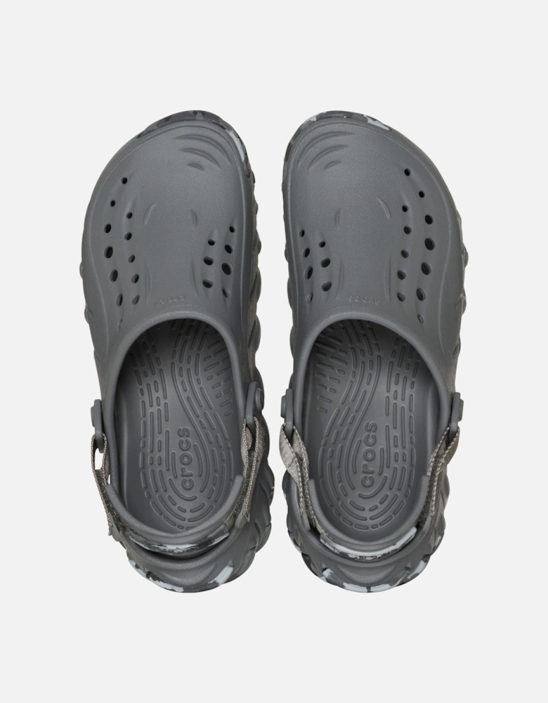 Echo Ro Thermoplastic Slate Grey/Multi Clogs